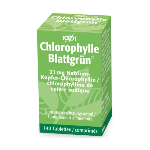 Blattgrün, Blattgrün 1001 Chlorophylle Tabletten (140 Stk)