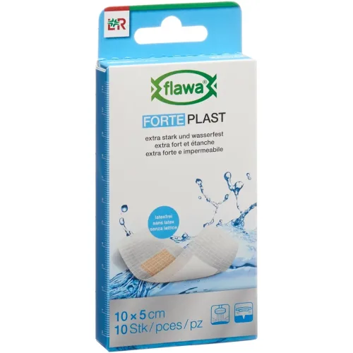 FLAWA, FLAWA Forte Plast Pflaster Transparent 5x10cm (10 Stk)