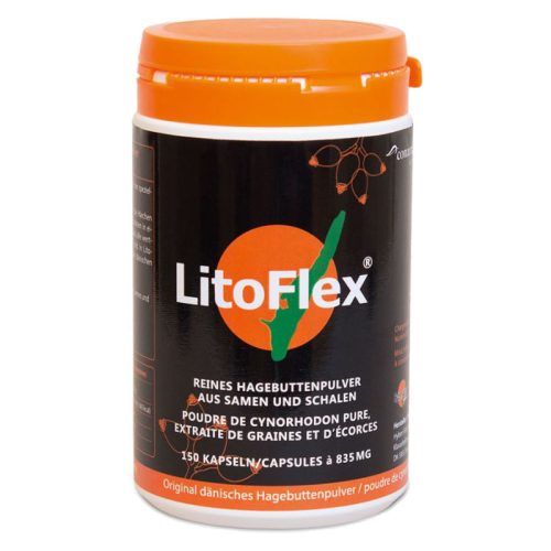 LitoFlex, LitoFlex Hagenbuttenpulver Kapseln (150 Stk)