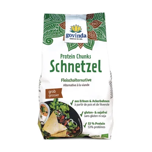GOVINDA, govinda Protein Chunks Schnetzel