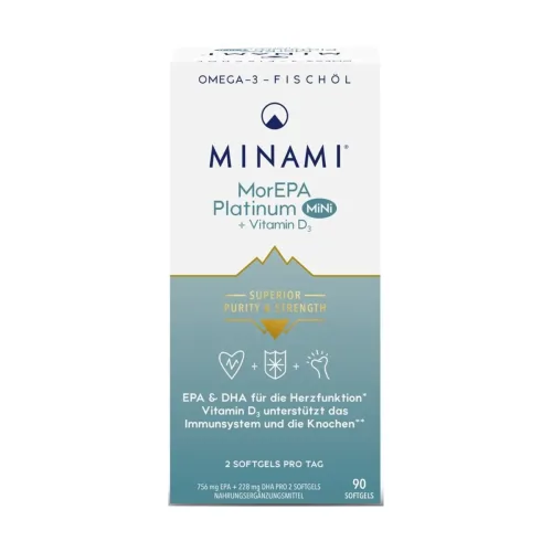 MINAMI, MINAMI MorEPA Platinum Mini Softgels (90 Stk)