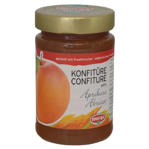 morga, morga Aprikosen Konfi mit Fruchtzucker (350g)