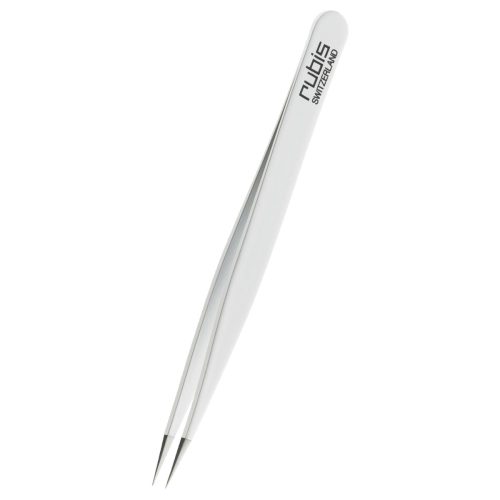 RUBIS, Rubis Pinzette spitz, Inox, weiss