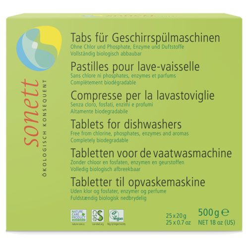 Sonett, Sonett Tabs für Geschirrspülmaschine (25 x 20g)
