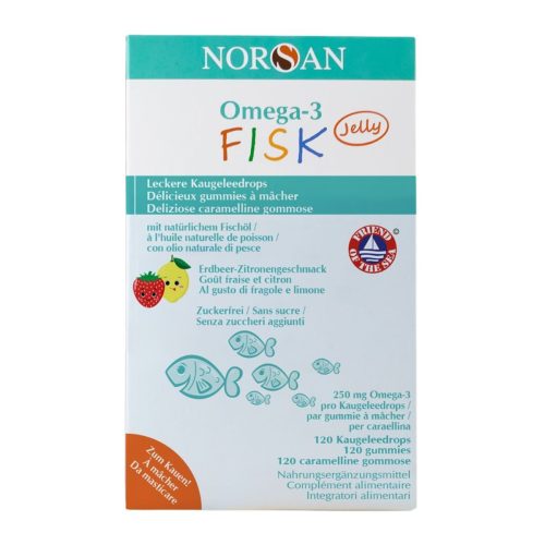 Norsan, Norsan Omega-3 FISK Jelly (120 Stk)