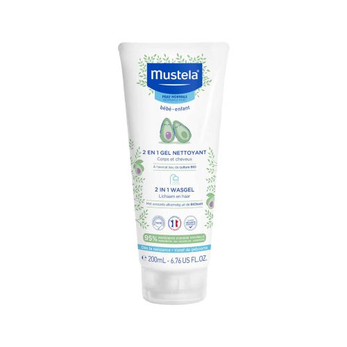 undefined, Mustela 2 in 1 Waschgel mit Avocado 200 ml