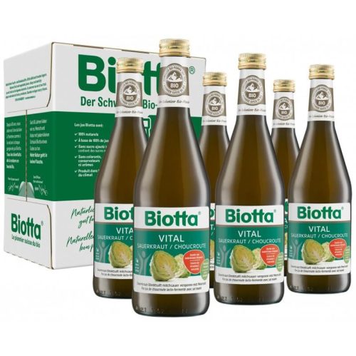 Biotta, Biotta Vital Sauerkraut Bio (6x500ml)