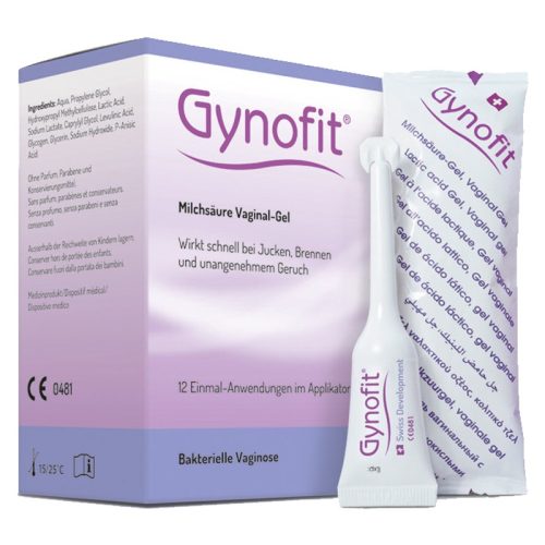 Gynofit, GYNOFIT Milchs&auml;ure-Gel Vaginalgel 12 x 5 ml