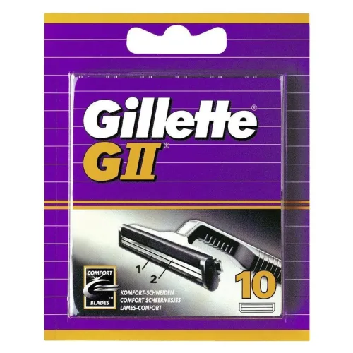 Gillette, Gillette Rasierklingen "GII 10 Stück" Gillette GII