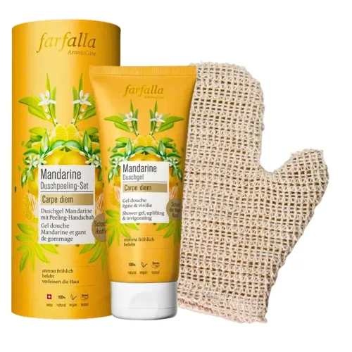 farfalla, farfalla - Mandarine Duschpeeling-Set, Set
