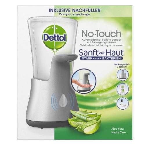 Dettol, Dettol No-Touch Seifenspender inkl. Refill Aloe Vera (250ml)