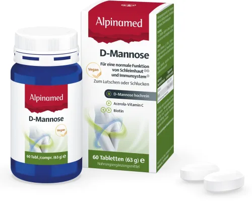 ALPINAMED, Alpinamed D-Mannose Tabletten (60 Stk)