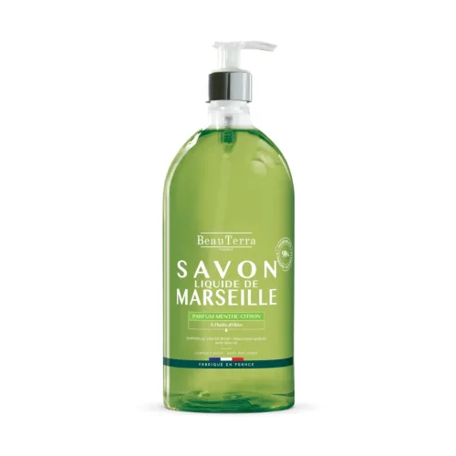 BeauTerra, BeauTerra Flüssigseife Marseille Minze-Zitrone (1000ml)