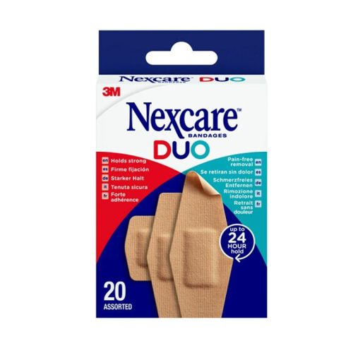 3M Nexcare, 3M Nexcare Pflaster Duo assortiert (20 Stk)