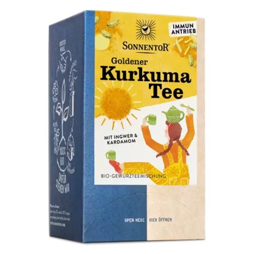 SONNENTOR, Sonnentor goldener Kurkuma Tee BIO (18 Stk)