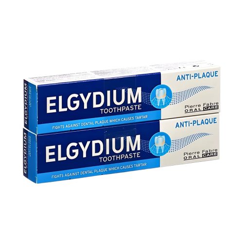 ELGYDIUM, ELGYDIUM Anti-Plaque Zahnpasta Duo (2x75ml)