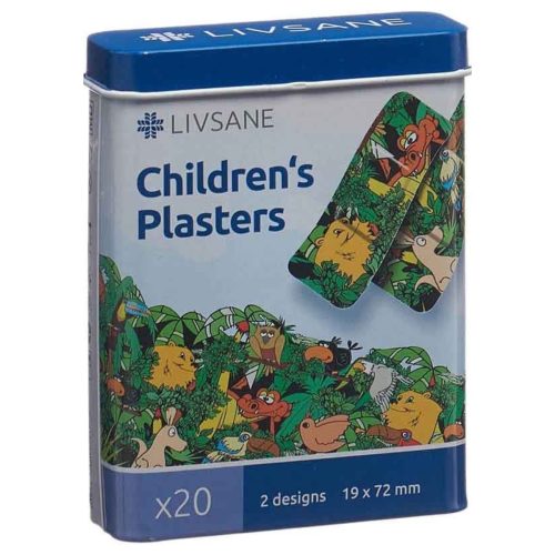 Livsane, LIVSANE Kinderpflaster Jungle Animals (20 Stk)