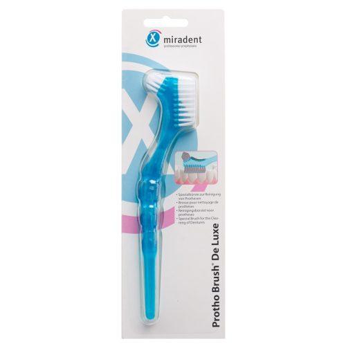 Miradent, Miradent.Protho Brush De Luxe Prothesenb&uuml;rste, blau
