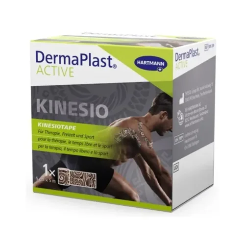 DERMAPLAST, DermaPlast Active Kinesiotape 5cmx5m Tattoo