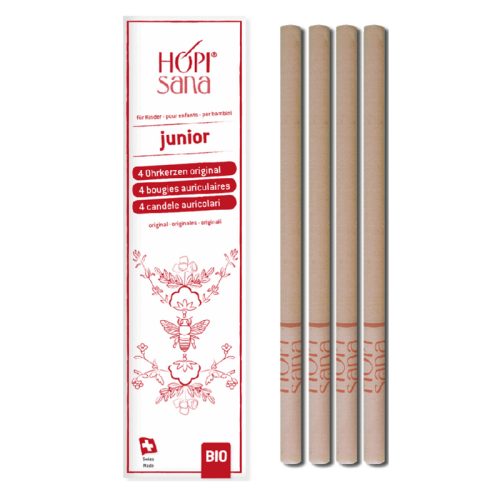 HOPIsana, HOPISANA Ohrenkerzen rot Kinder 4 Stk