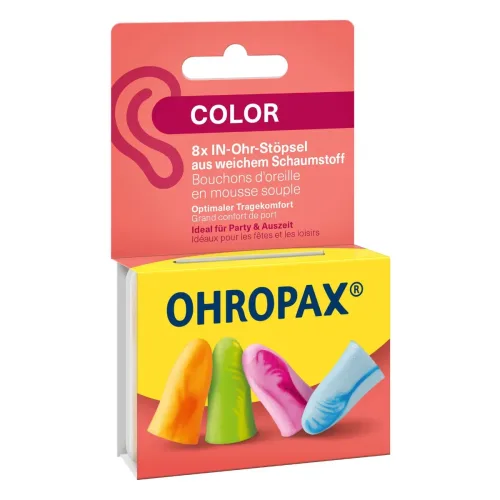 OHROPAX, OHROPAX Color Ohrstöpsel soft (8 Stk)