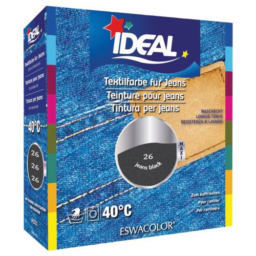 IDEAL, IDEAL Textilfarbe Jeans Schwarz 26 Maxi (1 Stk)