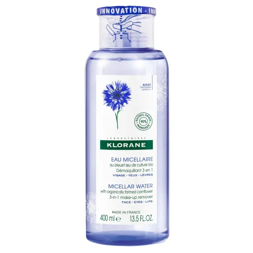 KLORANE, KLORANE - Mizellenlotion 3-in-1, Bio-Kornblume, 400 ml