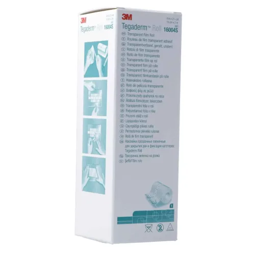 3M Tegaderm, 3M Tegaderm Roll Wundverband, 10cmx2m, transparent (1 Stk)