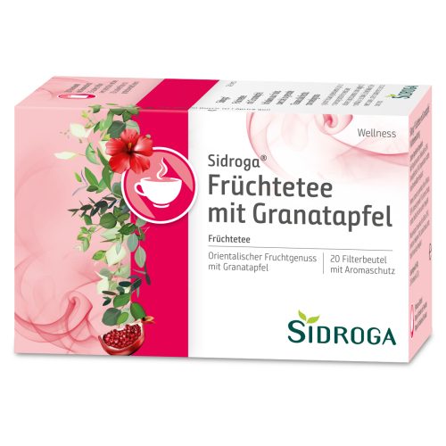 Sidroga, Sidroga Früchtetee mit Granatapfel (20 Beutel)