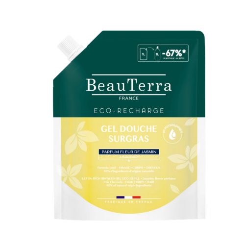 BeauTerra, BeauTerra Rückfettendes Duschgel Jasminblüte Refill (1 Liter)