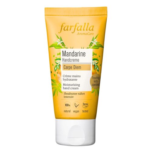 farfalla, farfalla - MandarineCarpeDiem,FeuchtigkeitsspendendeHandcreme, 50 ml