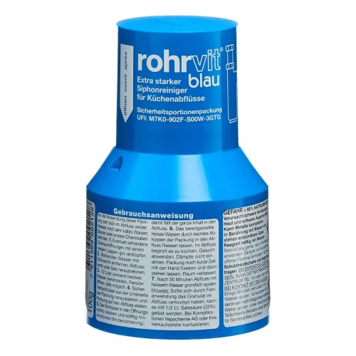 Original rohrvit, rohrvit Extra starker Siphonreiniger (100g)
