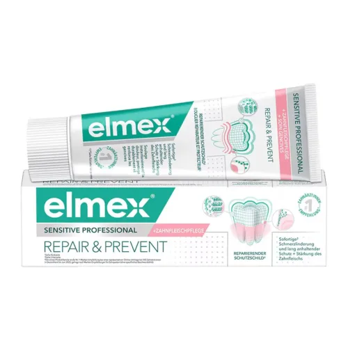 Elmex, Elmex Sensitive Repair & Prevent Zahnpasta Sofortiger & langanhaltender Schutz