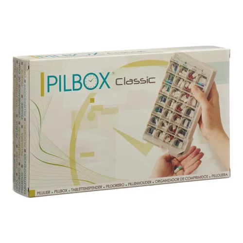 PiLBOX, PiLBOX Classic Medikamentenspender 7 Tage D/F (1 Stk)