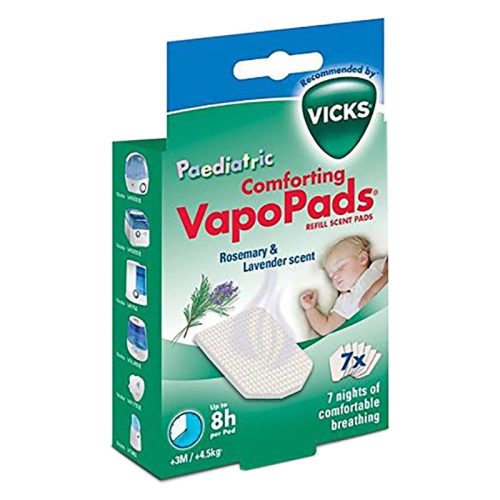 Vicks, VICKS VapoPads Rosmarin-Lavendel Nachfüll-Duftpads (7 Stk)
