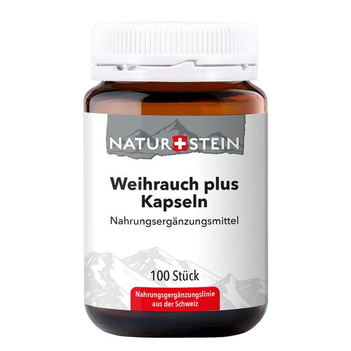 NATURSTEIN, NATURSTEIN Weihrauch plus Kapseln Glas (100 Stk)