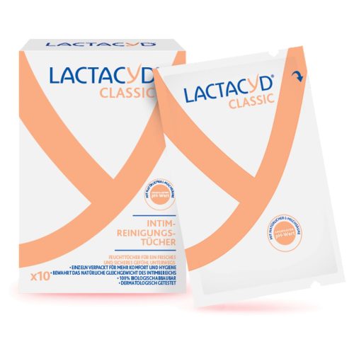 Lactacyd, Lactacyd Intimpflegetücher Intimpflege