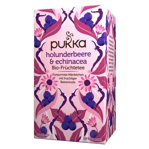Pukka, Pukka Holunderbeere & Echinacea Bio-Tee (20 Beutel)