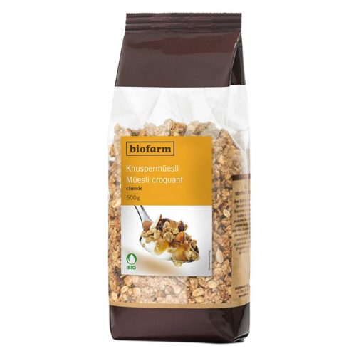 biofarm, Biofarm Knuspermüesli Classic Knospe (500g)