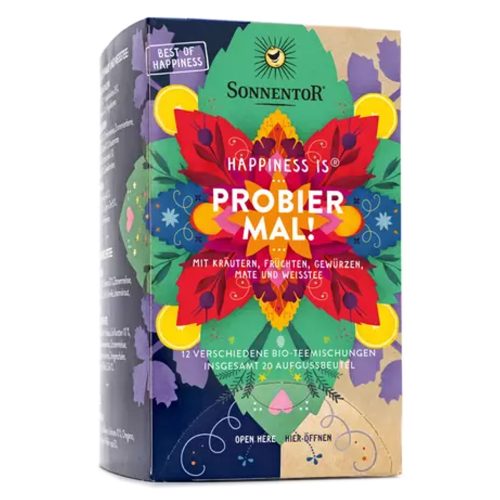 SONNENTOR, Sonnentor Happiness is Probier mal! Tee BIO (20 Stk)