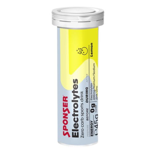 SPONSER, SPONSER Electrolytes Tabs Lemon (10x4.5g)