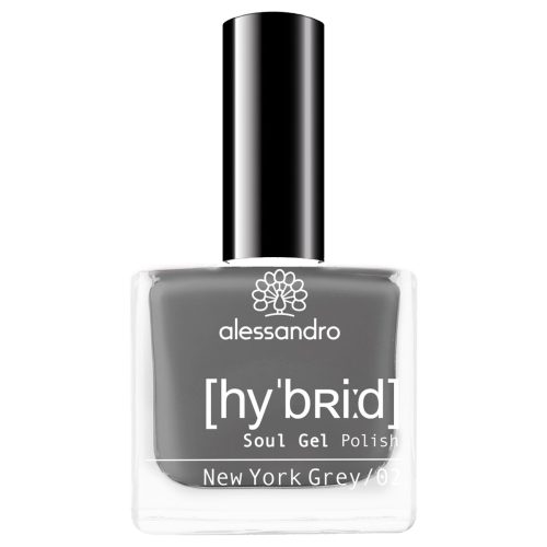 Alessandro, Alessandro Hybrid Nagellack 8 ml New York Grey