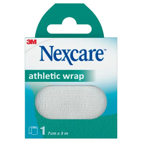 3M Nexcare, 3M Nexcare Athletic Wrap 7cmx3m weiss (1 Stk)