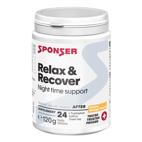 SPONSER, Sponser Relax & Recover Orange-Peach (120g)