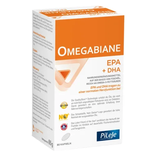 OMEGABIANE, OMEGABIANE DHA + EPA Kapseln (80 Stk)
