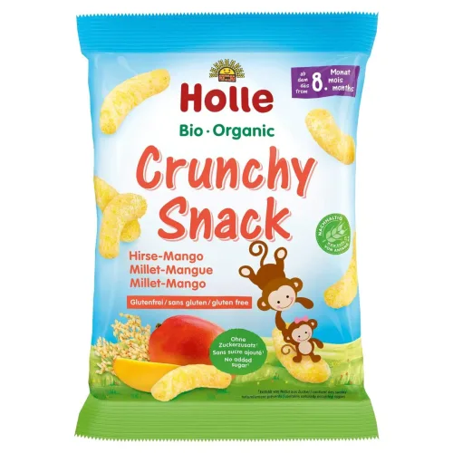 Holle, Holle Bio-Crunchy Snack Hirse Mango (25g)