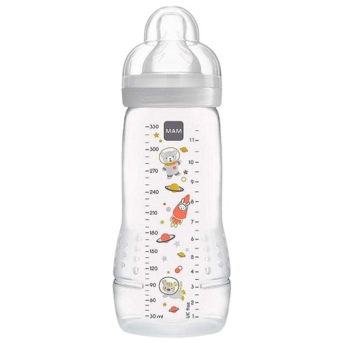 Mam, MAM Easy Active Babyflasche, 4+ Monate, Unisex, 330ml (1 Stk)