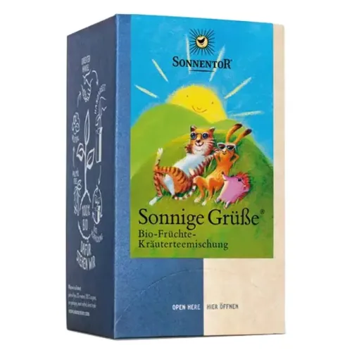 SONNENTOR, Sonnentor Sonnige Grüsse BIO (18x2.5g)
