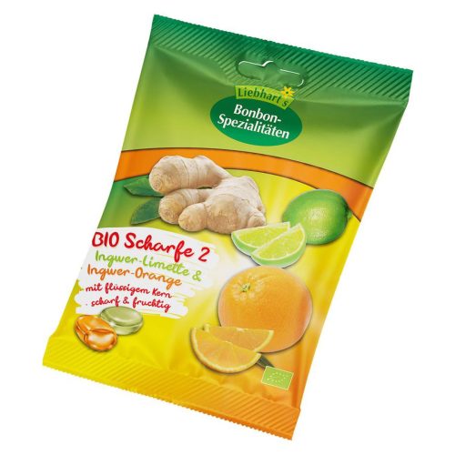 Liebhart's Gesundkost, Liebhart's Bio-Bonbons Die scharfen 2 (100g)