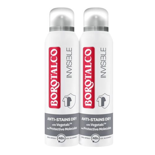 BOROTALCO, Borotalco Deo Invisible Spray (2x150ml)